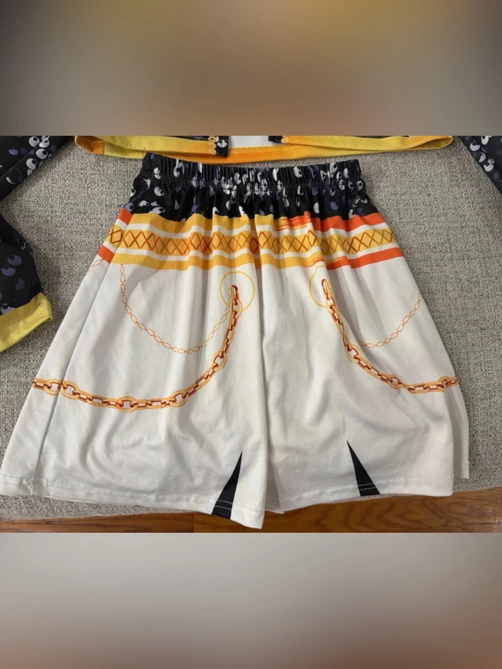 Zoey K-pop Demon Hunter Costume Set - Yellow Trim